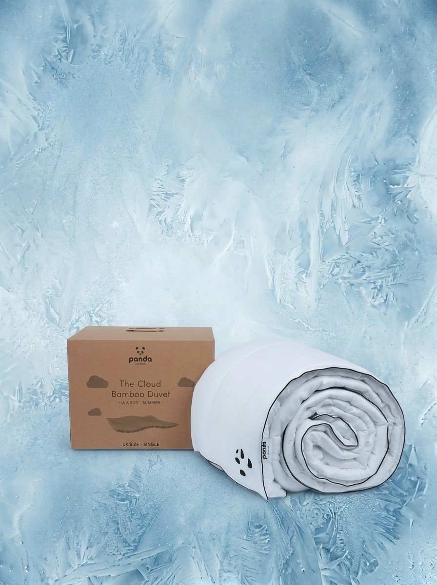 panda summer cloud bamboo duvet