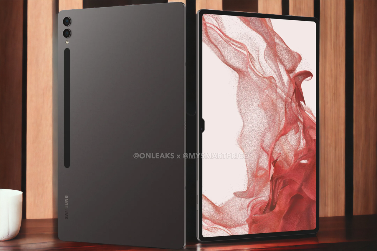 Samsung Galaxy Tab S9 Ultra renders