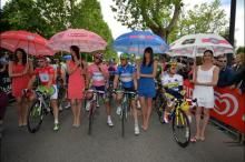 The leader's jerseys at the Giro d'Italia