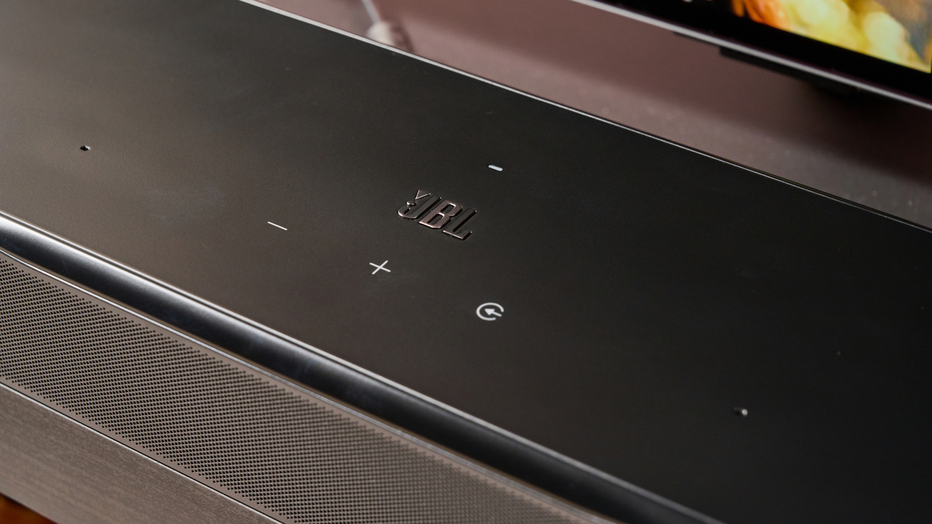 Button controls on top of the JBL Bar 1300MK2