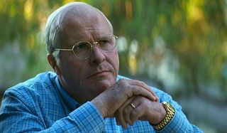 Christian Bale is fat as Dick Cheney in Vice, check out weight gain.