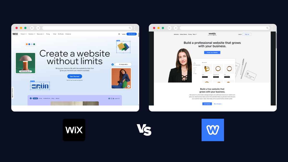 Wix vs Weebly: How these top website builders compare