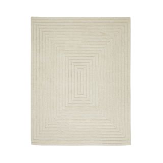 Geometric cream rug from Lulu & Georgia
