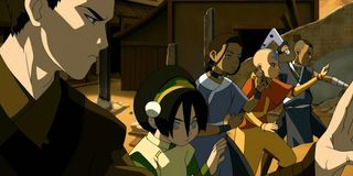 Many of the Avatar characters in one setting.
