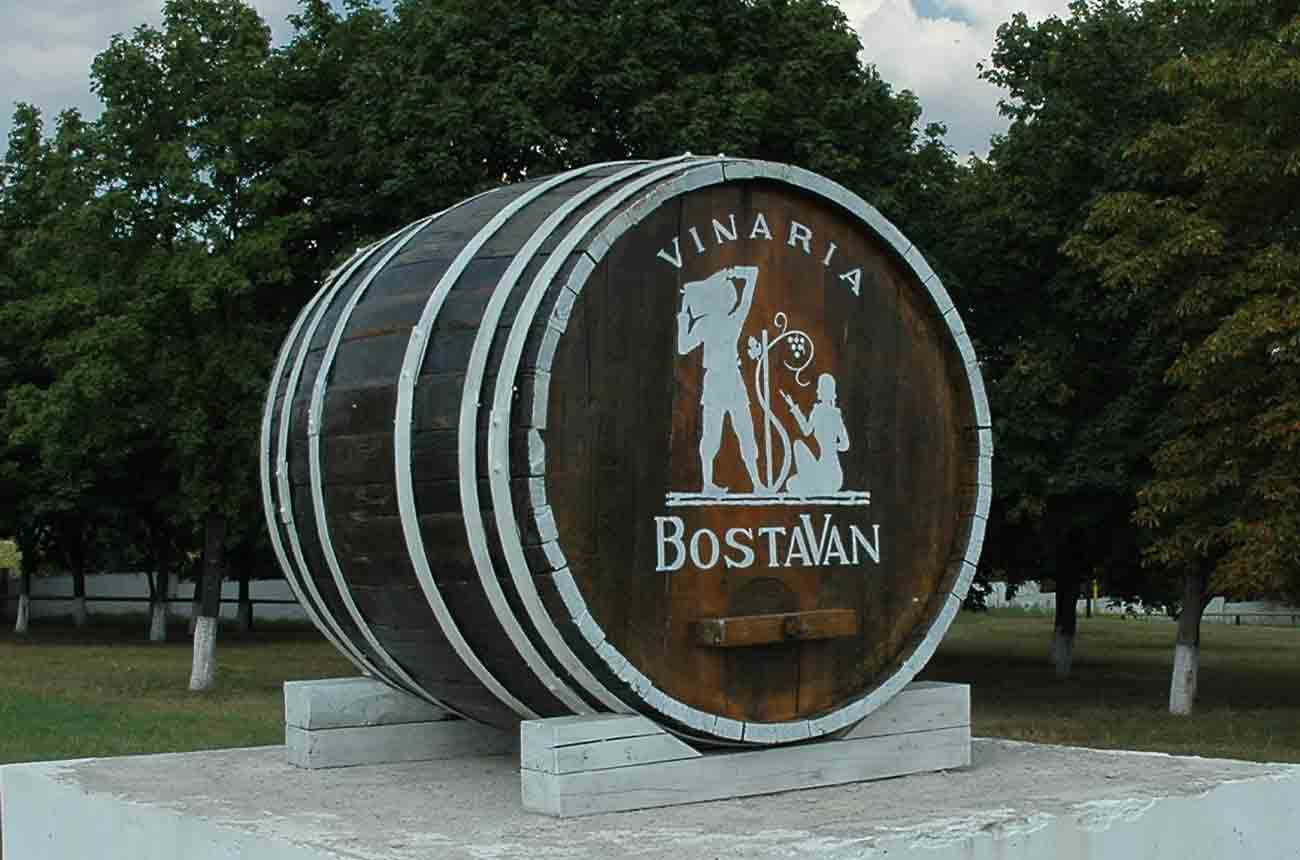 Bostavan winery in Etulia in the sunny southwestern PGI region of Valul Lui Traian