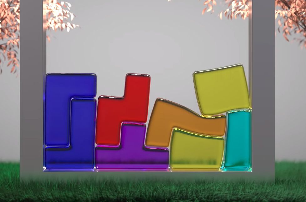 This softbody physics Tetris simulation is mesmerizing and delicious | PC  Gamer