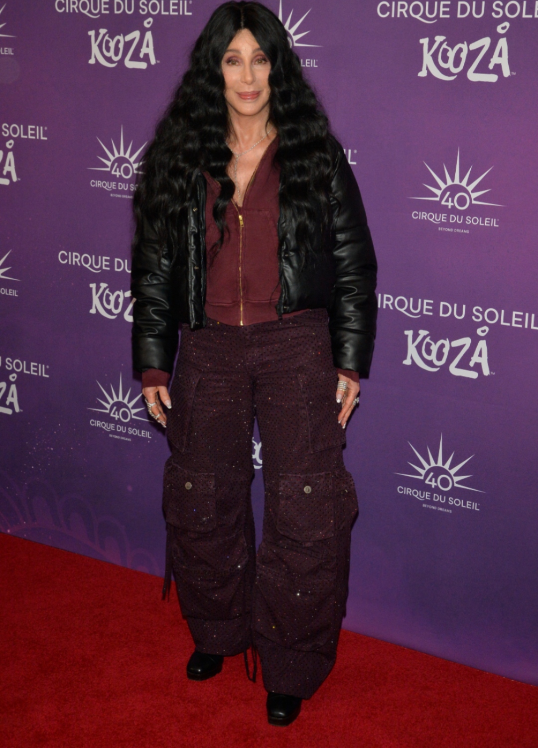 Cher wearing trousers