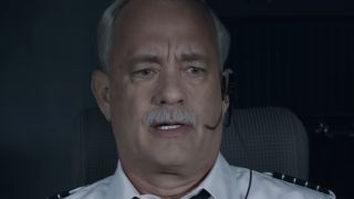 Tom Hanks in the cockpit in Sully