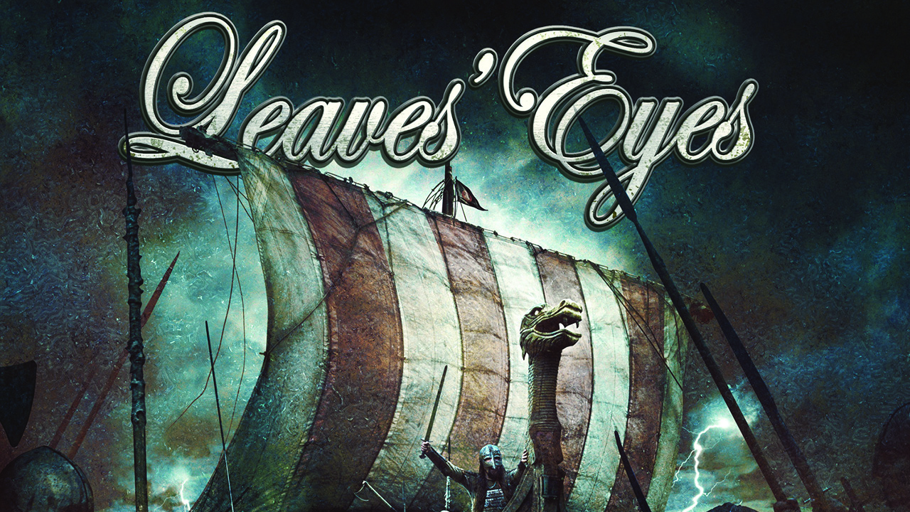 Cover art for Leaves’ Eyes - Sign Of The Dragonhead album