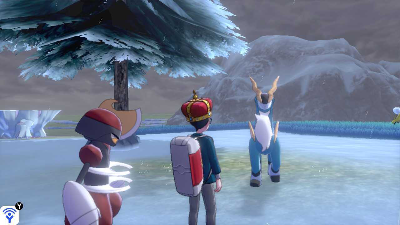 There's Snow Right Now In Pokémon Sword & Shield For An Event