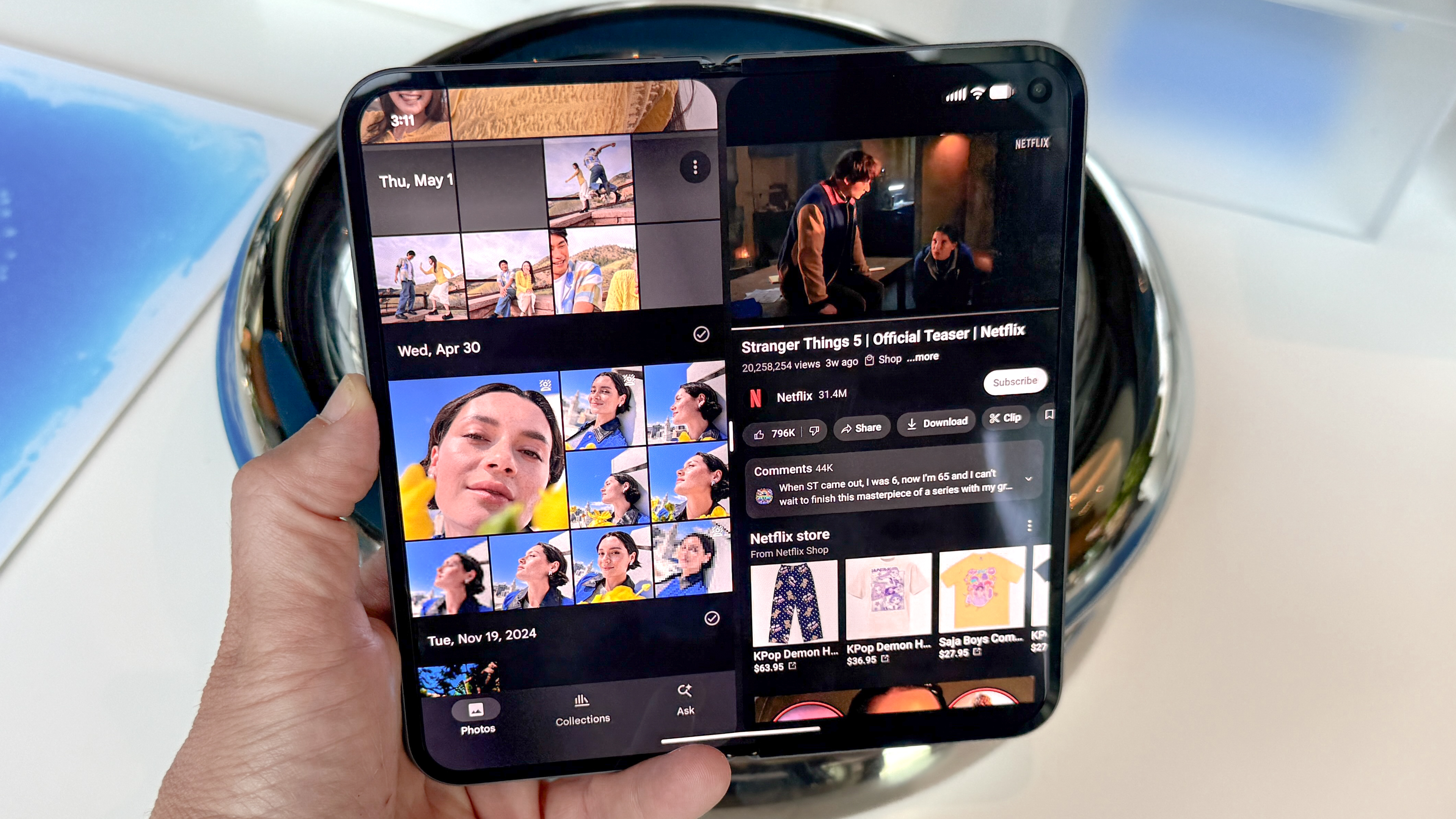 Google Pixel 10 Pro Fold Hands-on