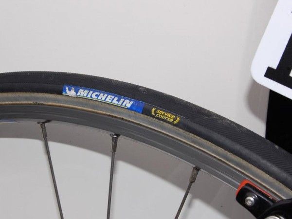 Hmm&hellip; Michelin doesn't make tubulars so where did this one come from?
