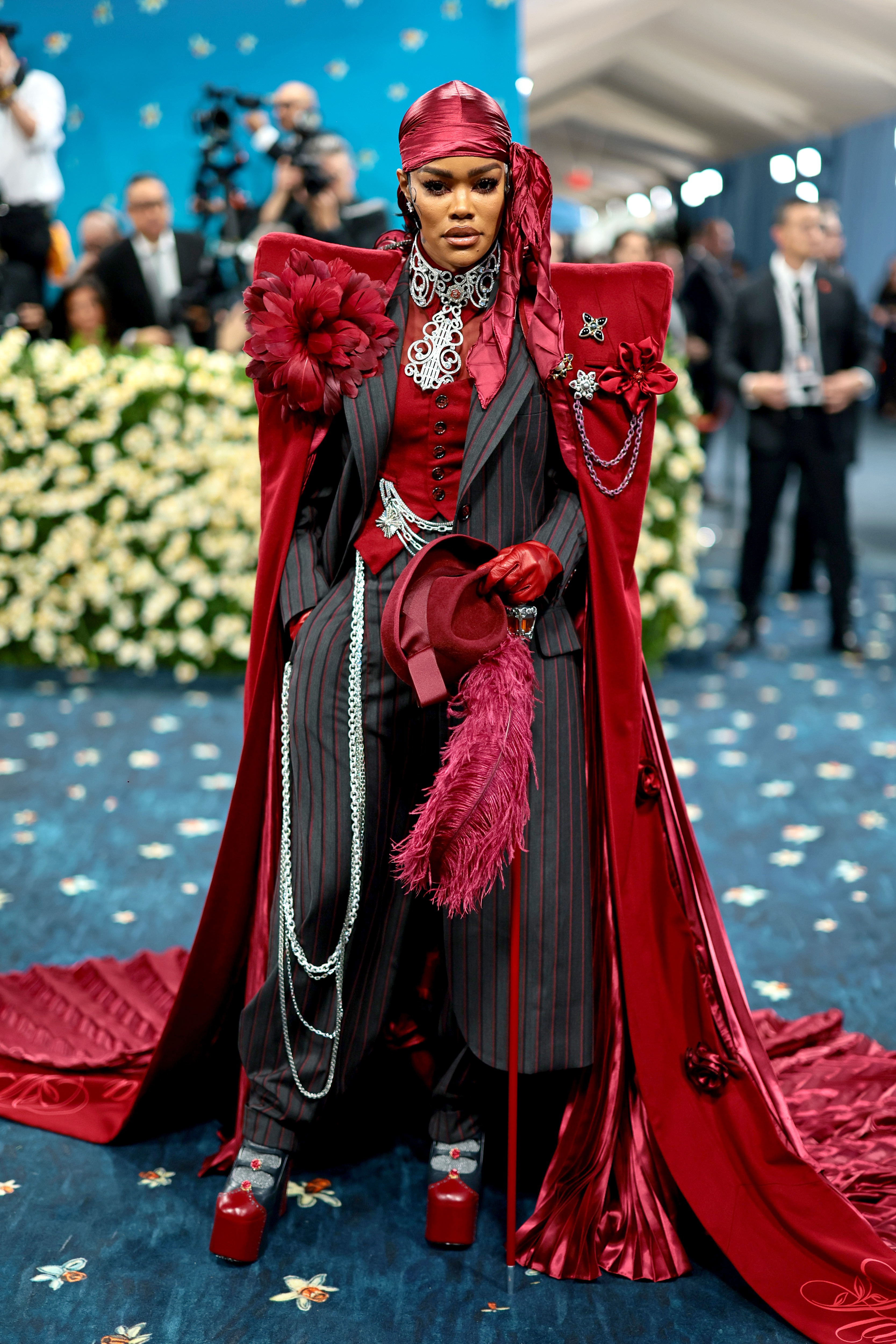 Teyana Taylor at the 2025 Met Gala