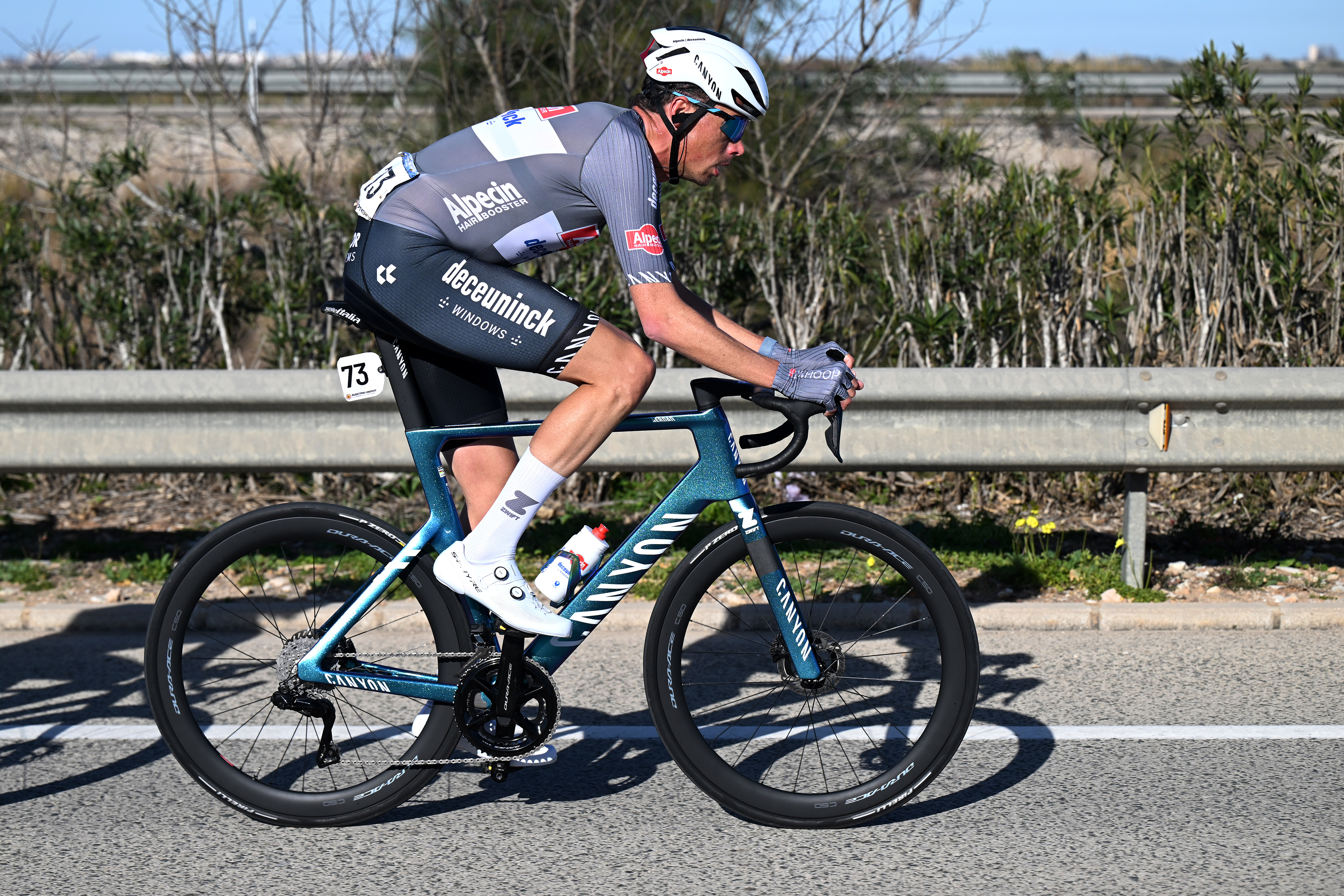 Oscar Riesebeek riding for Alpecin-Deceuninck