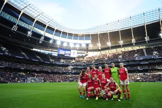 Arsenal faced north London rivals Tottenham at the Tottenham Hotspur Stadium earlier in the season.