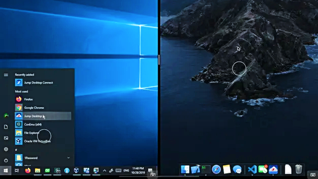 Jump Desktop on iPad