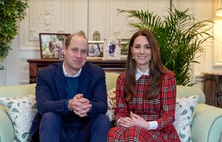 Kate and William in Kensington Palace