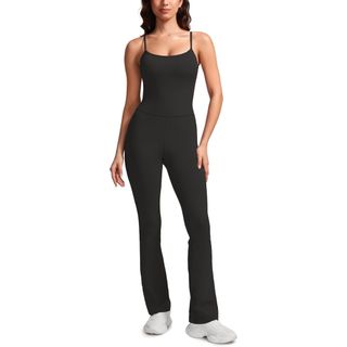 woman wearing crz yoga jumpsuit