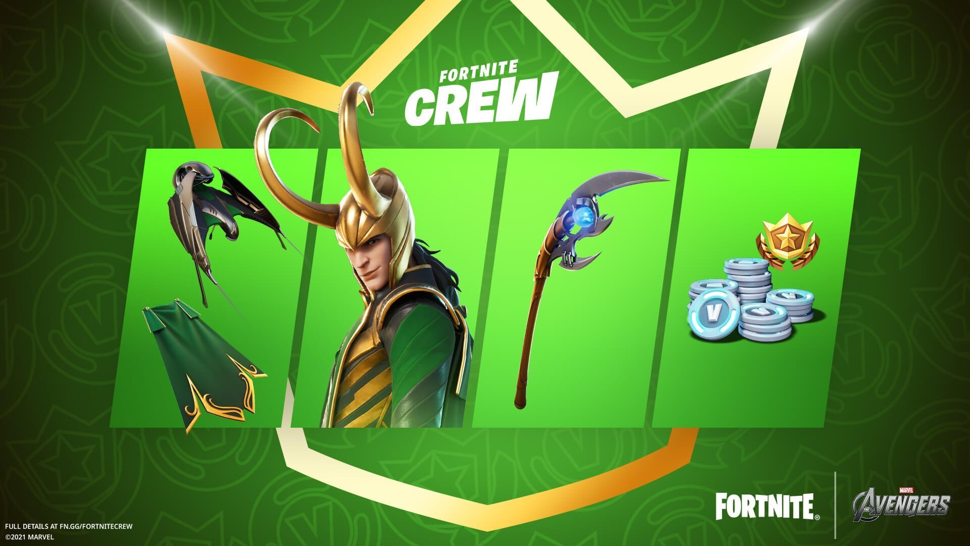 Loki Fortnite Skin and cosmetics