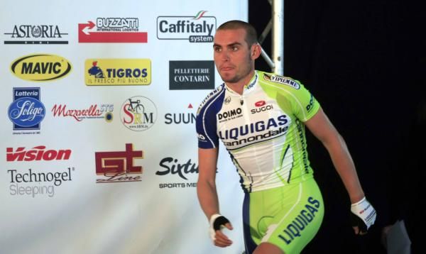 Valerio Agnoli is a mainstay of the Liquigas-Cannondale team.