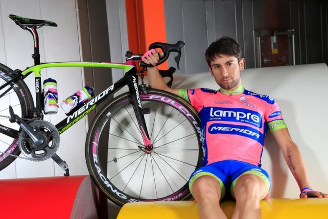 Diego Ulissi (Lampre-Merida) kicks back