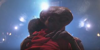 The end of E.T. and yes, I am crying