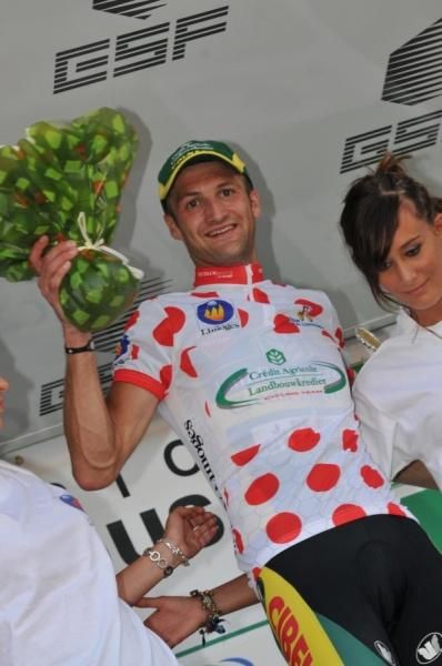 S&eacute;bastien Delfosse (Landbouwkrediet) is the new mountains classification leader.
