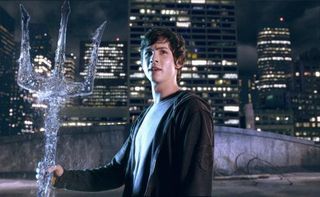 Percy Jackson & The Lightning Thief - Logan Lerman plays fearless young warrior Percy Jackson in the fantasy adventure based on Rick Riordanâ€™s bestselling childrenâ€™s book