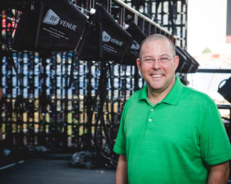 CMA Music Festival Flies RF Venue CP Beam Antennas