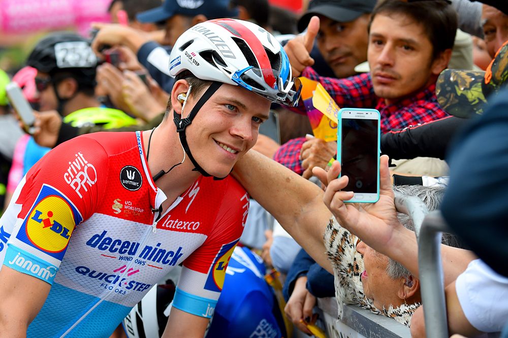 Bob Jungels (Deceuninck-QuickStep) ahead of the final stage at Tour Colombia