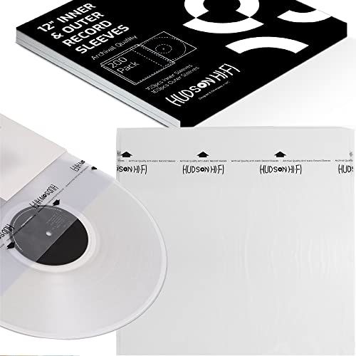 Hudson Hi-Fi 100x Inner & 100x Outer Protective Sleeves