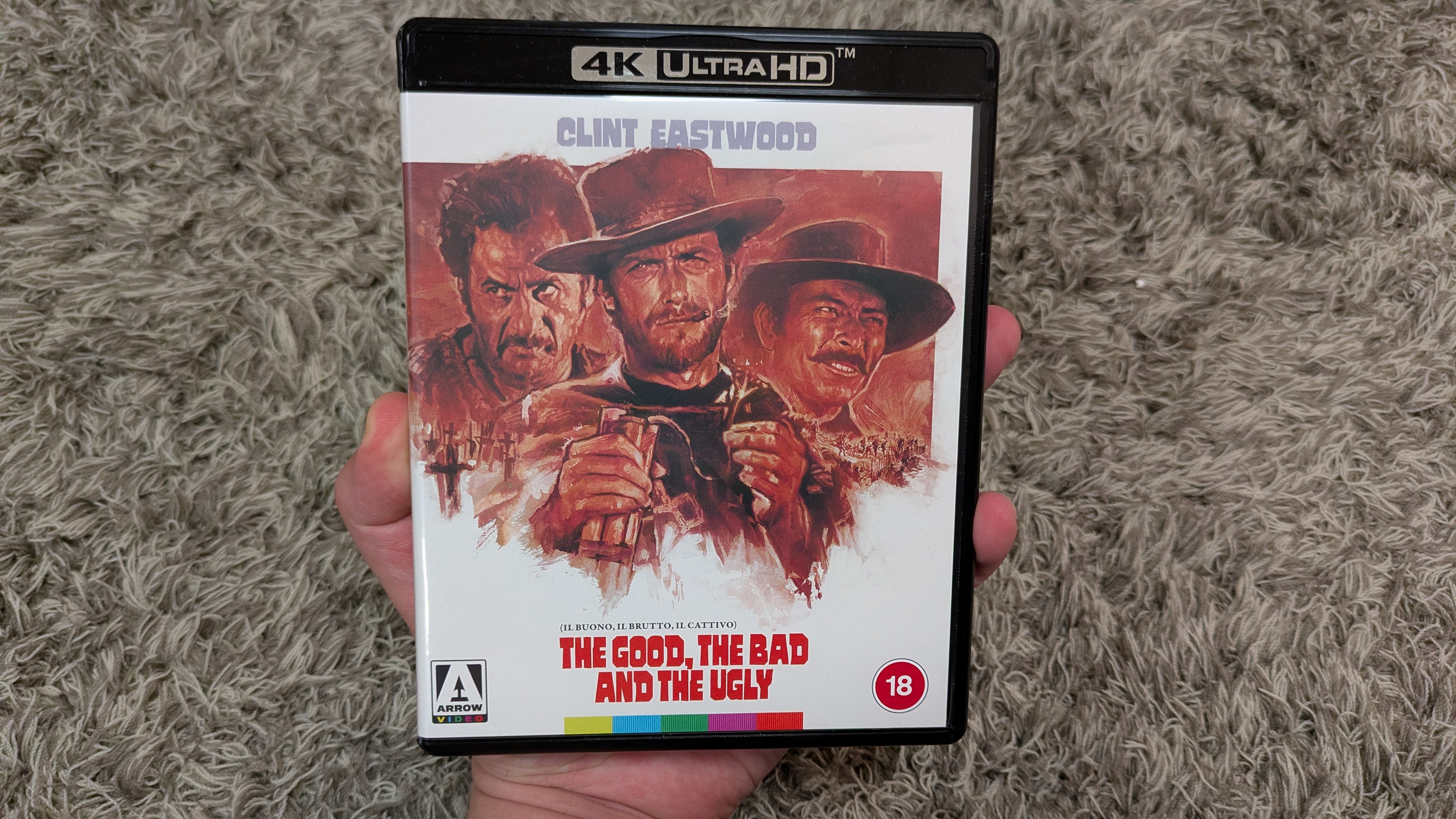 The Good, the Bad & the Ugly 4K Blu-ray case