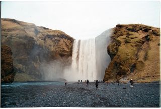 Waterfall in Iceland