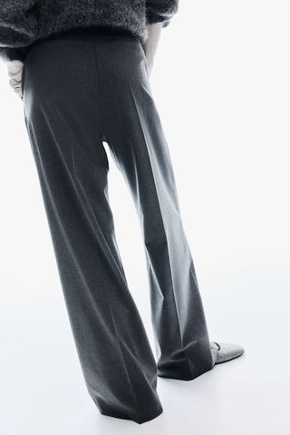 Wide leg trousers