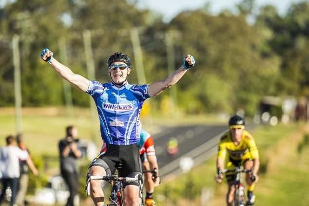 Oliver KentSpark shines in Toowoomba Cyclingnews