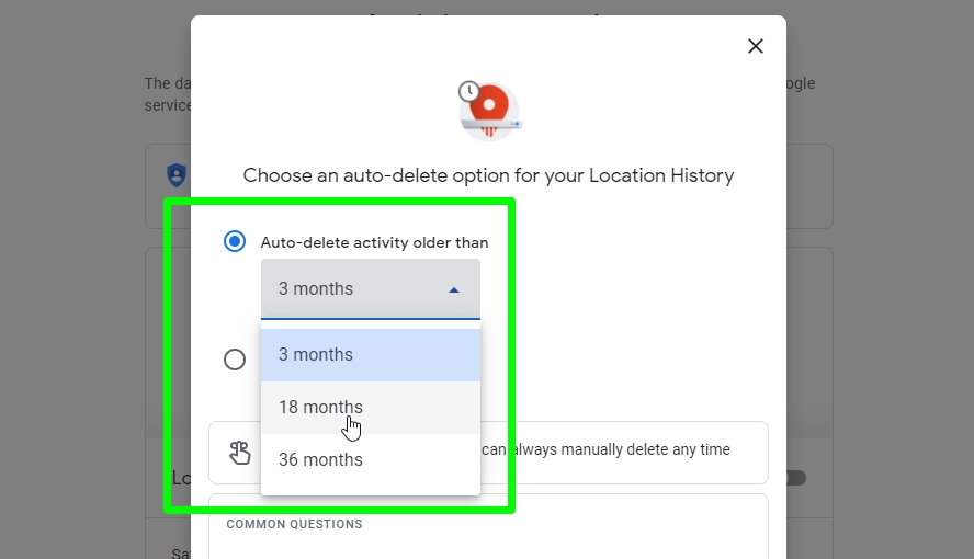 How to View Location History in Google Maps - Auto Delete