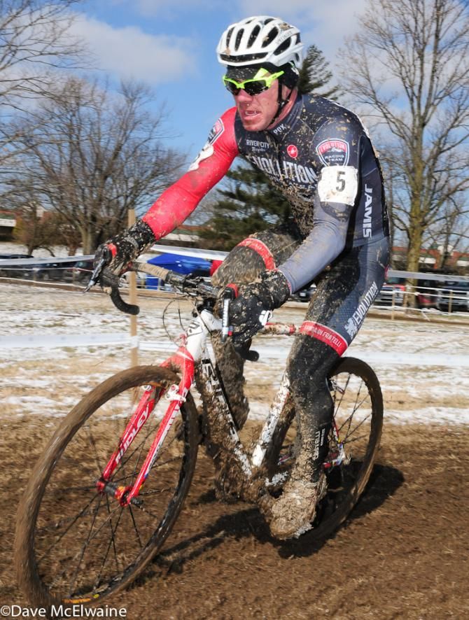 Tim Butler (USA) moved up four positions on lap three