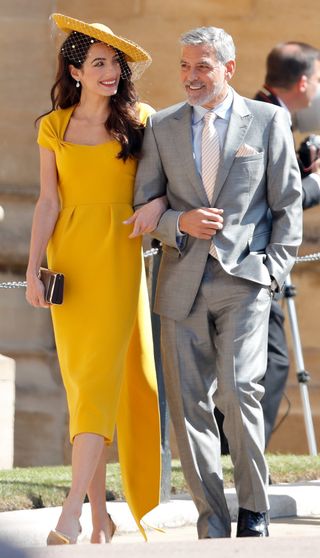 royal wedding guests amal clooney