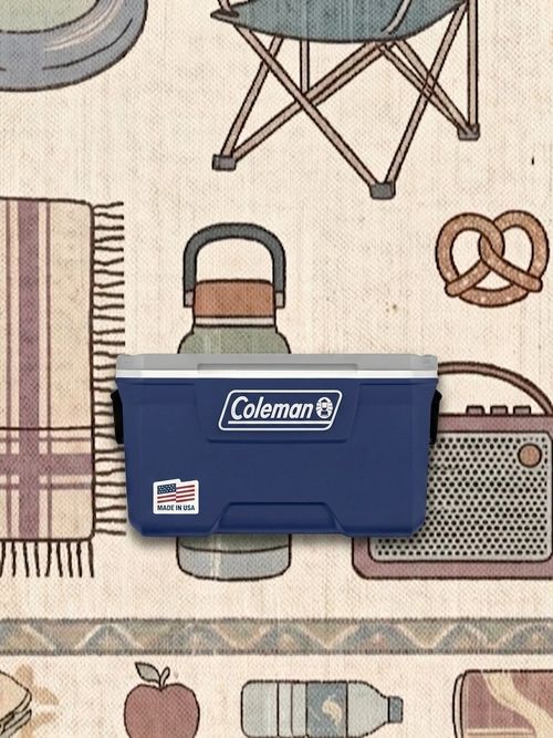Coleman Classic Series Insulated Portable Cooler, Leak-Resistant Outdoor Hard Cooler Keeps Ice Up to 5 Days, 52/70/120/150 Quart