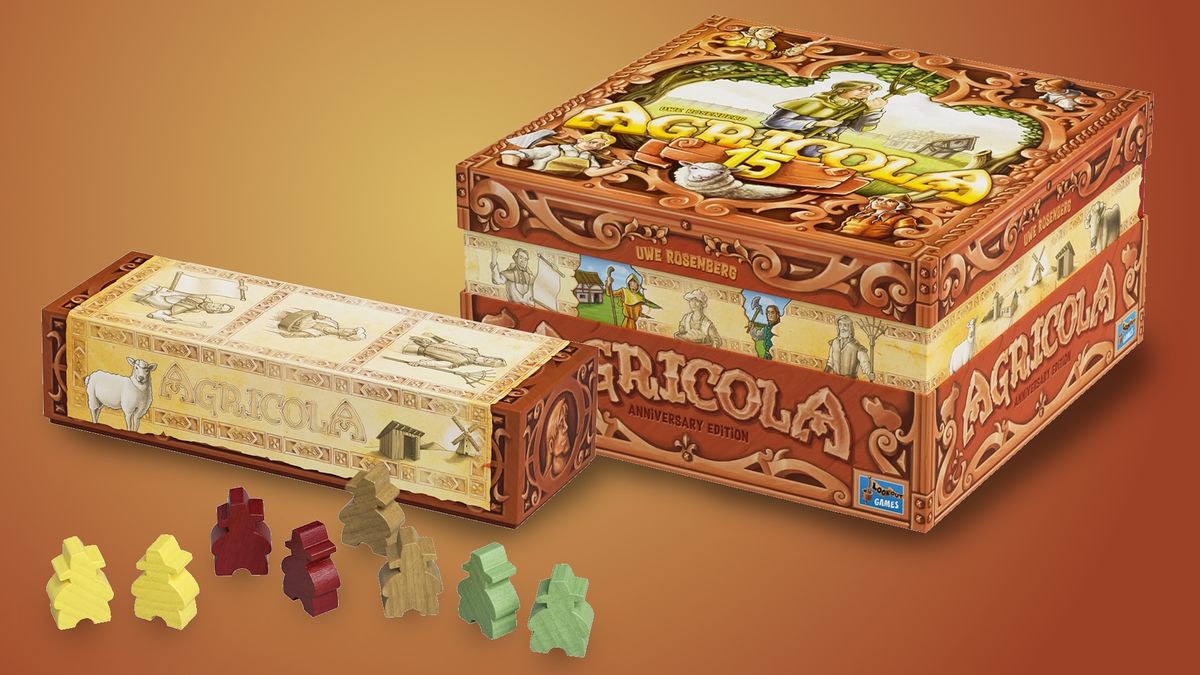 The 15th Edition Agricola with addons