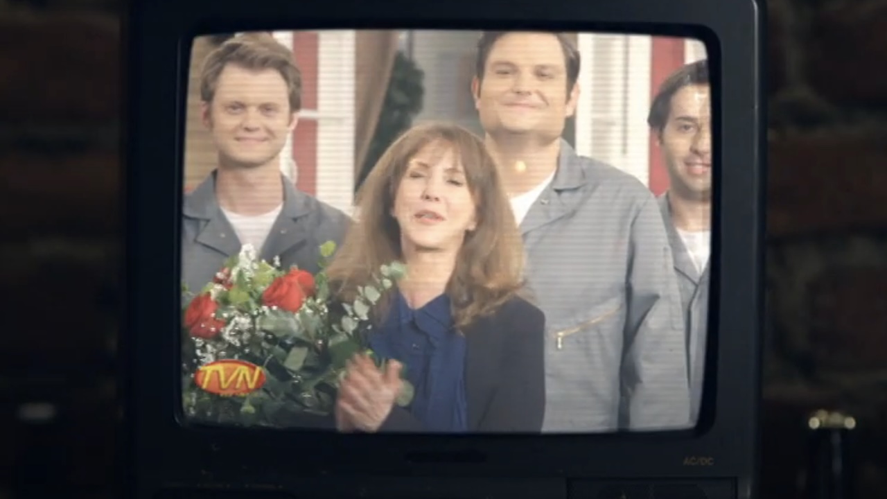 Laraine Newman as President of the Network in The Birthday Boys