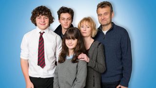 A promotional shot of the cast of the TV show ‘Outnumbered’