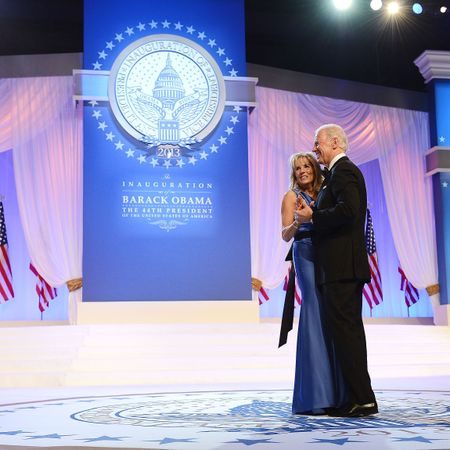 washington, dc january 21 us vice president joe biden and dr jill biden dance together during the inaugural ball at the walter e washington convention center on january 21, 2013 in washington, united states photo by michael kovacwireimage