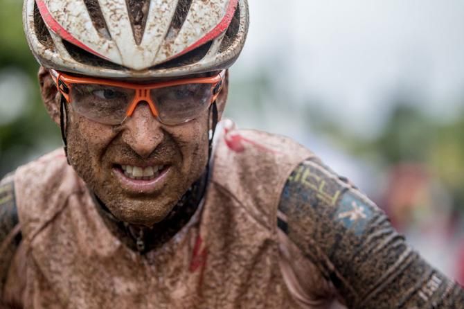 Christoph Sauser during stage 2