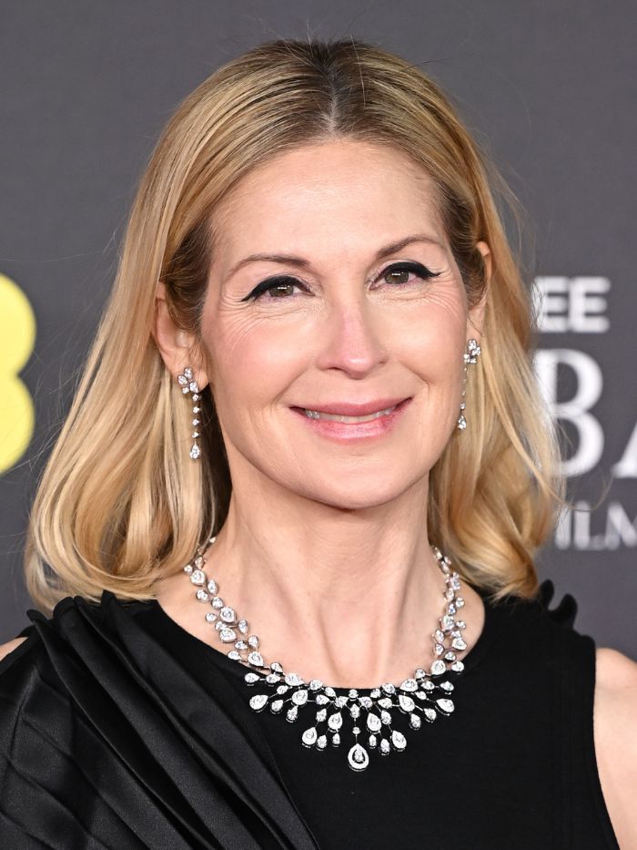 Kelly Rutherford on the BAFTA 2025 red carpet