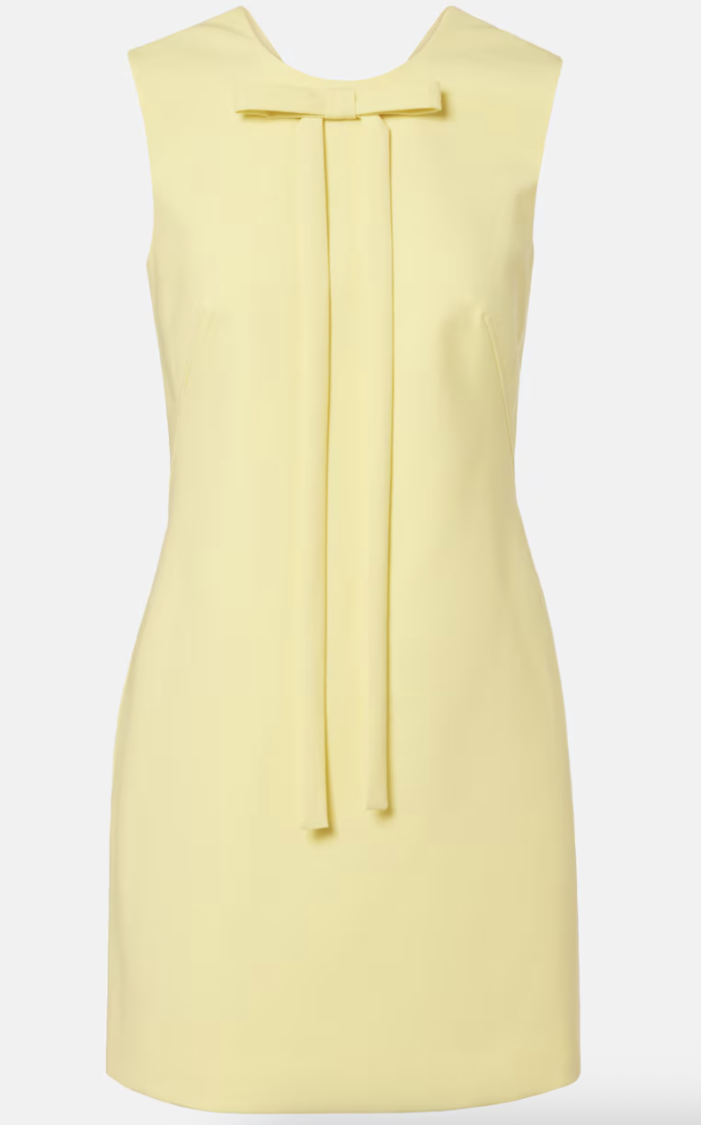 Emilia Wickstead, Sorra bow-detail minidress