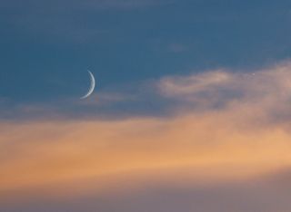 Moon and Venus Over Hockinson, WA