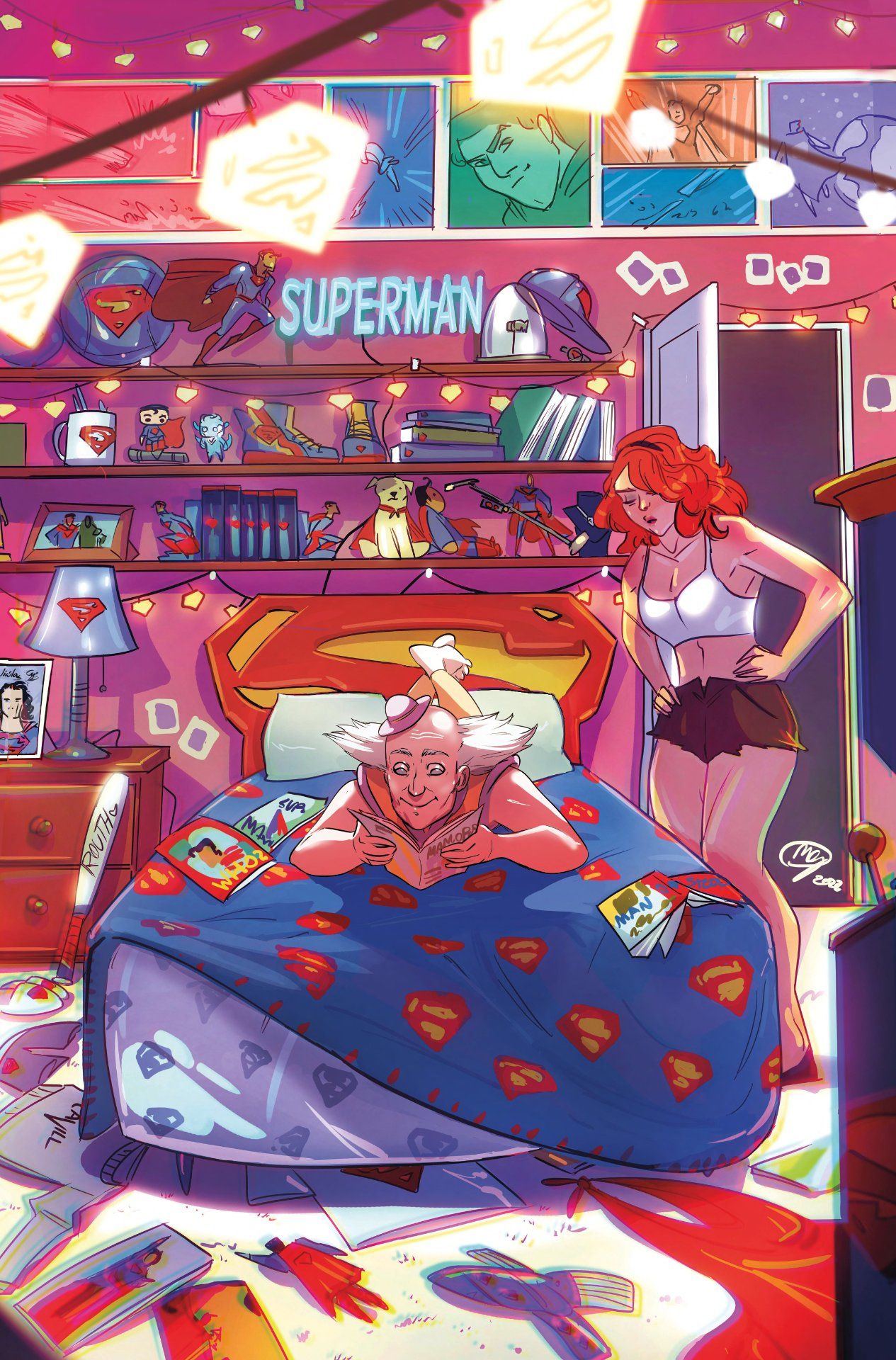 Action Comics #1050 variant cover by Megan Huang