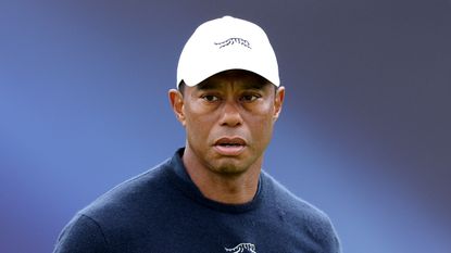 Tiger Woods at The Open