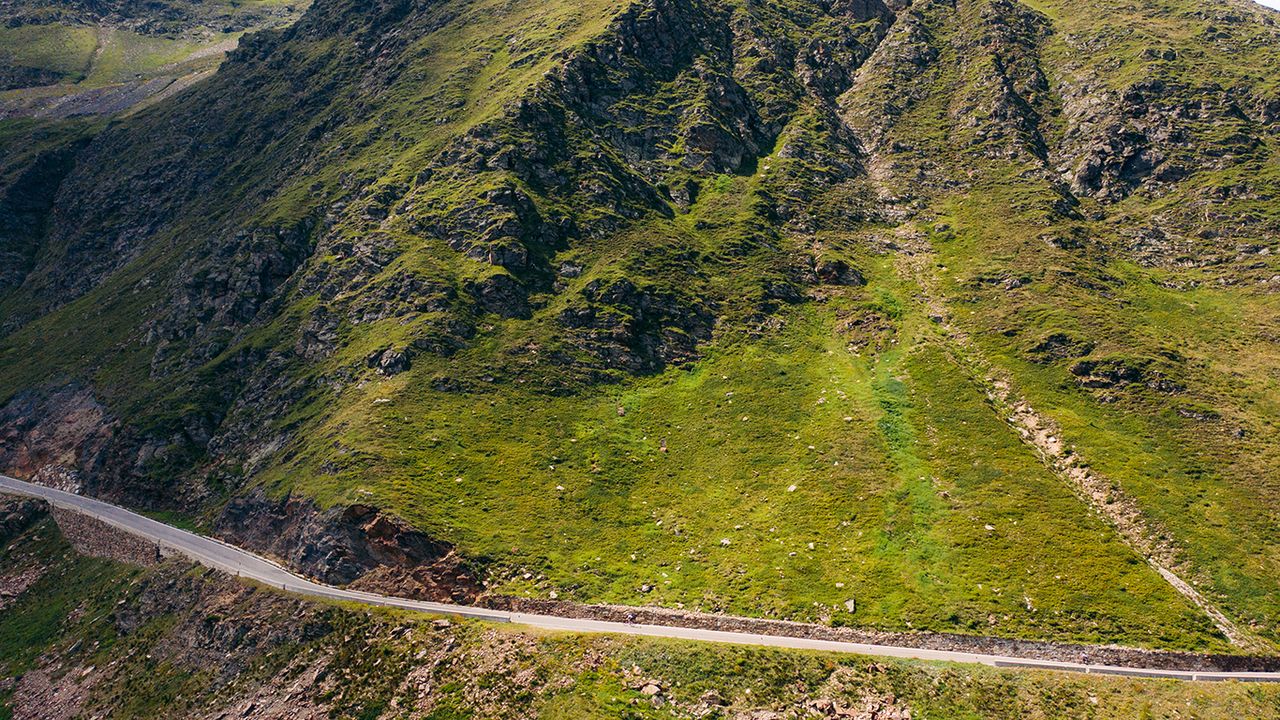 Team Sunweb training in K&uuml;htai, Austria in July after the coronavirus pandemic halted the road season